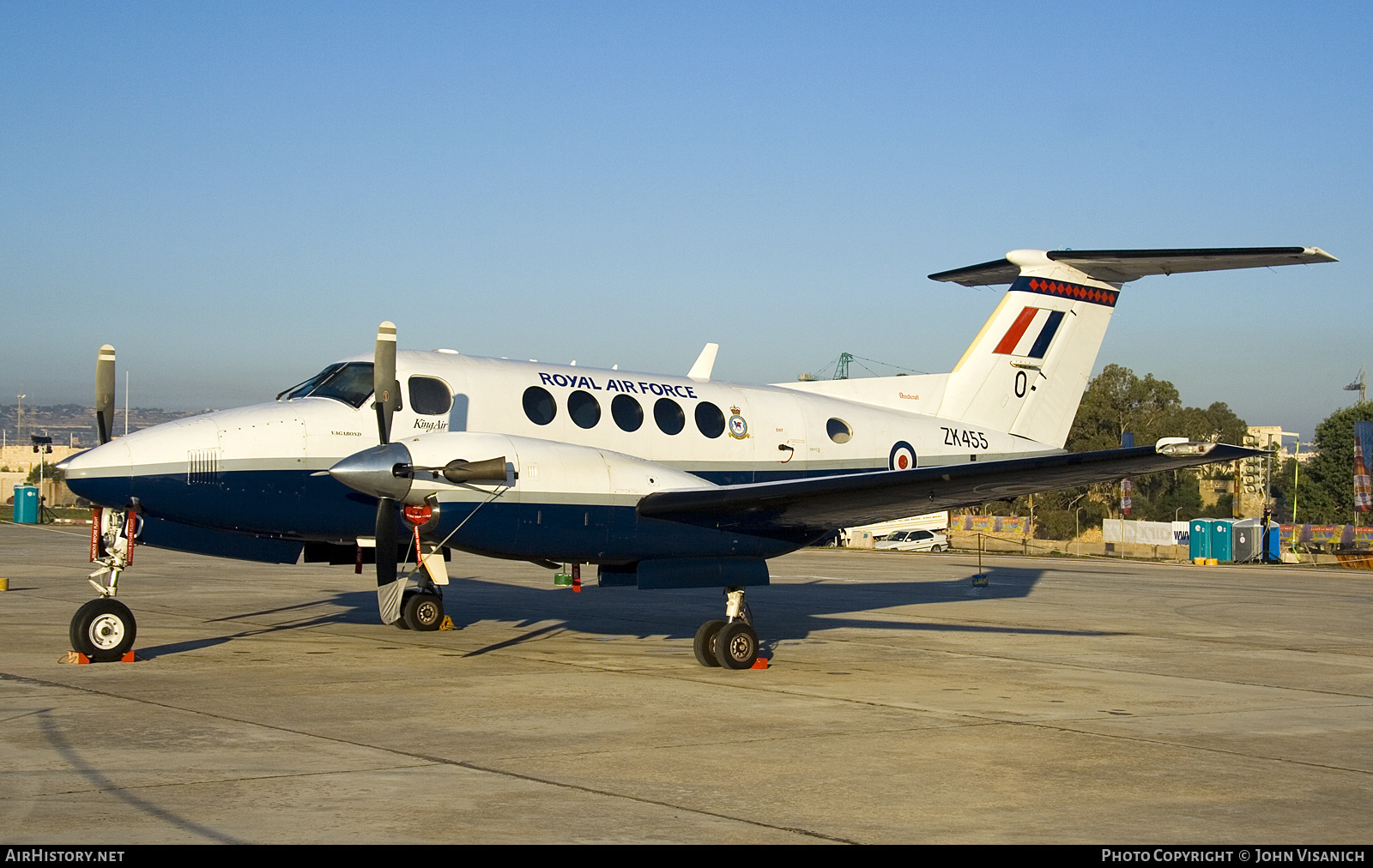 Aircraft Photo of ZK455 | Raytheon B200 King Air | UK - Air Force | AirHistory.net #645396