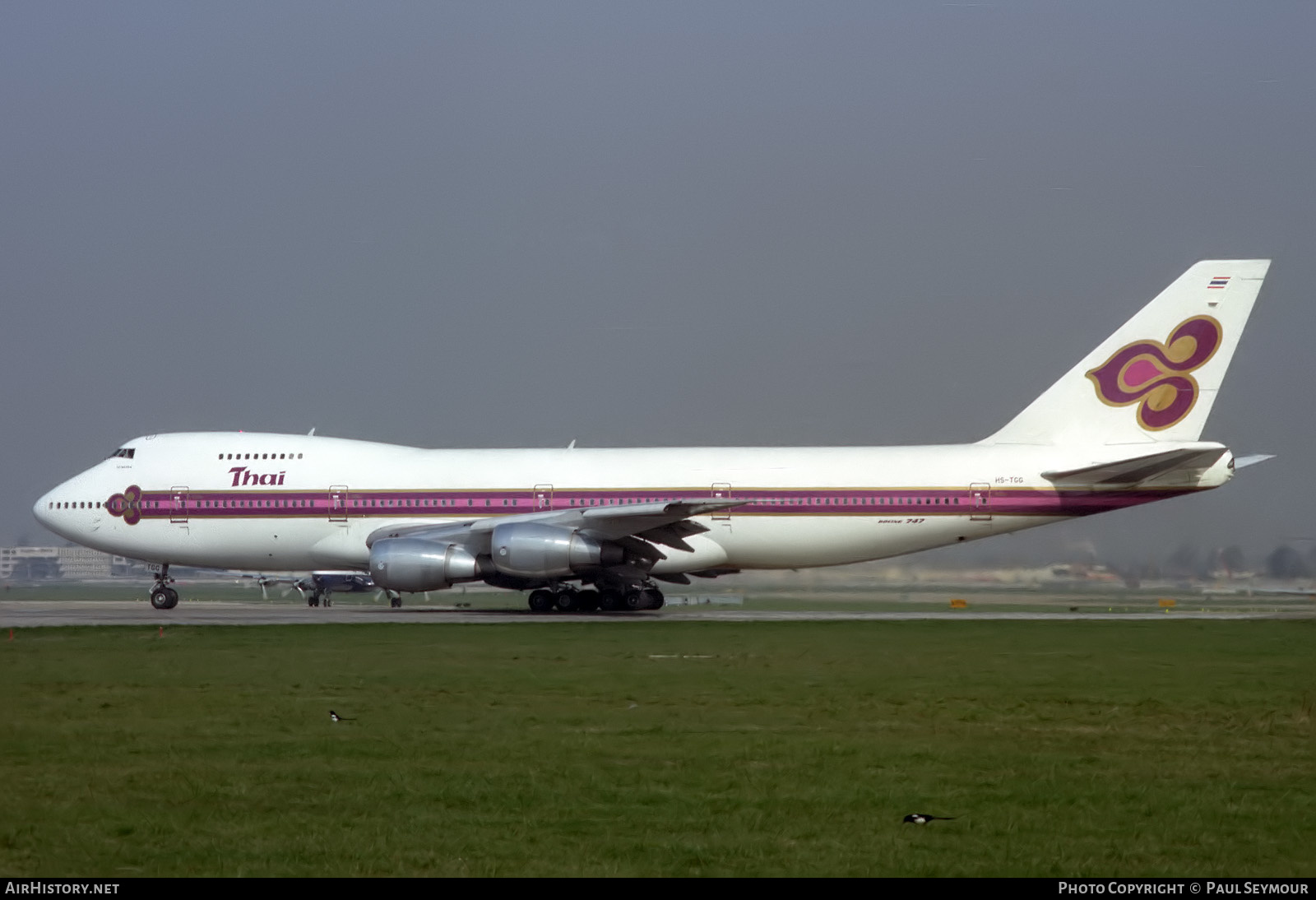 Aircraft Photo of HS-TGG | Boeing 747-2D7B | Thai Airways International | AirHistory.net #645406