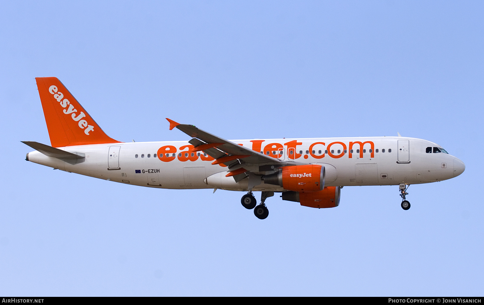 Aircraft Photo of G-EZUH | Airbus A320-214 | EasyJet | AirHistory.net #645408