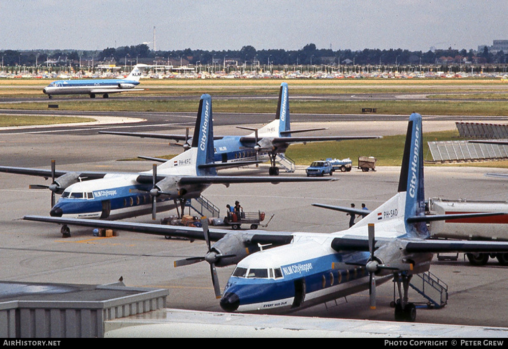 Aircraft Photo of PH-SAD | Fokker F27-200 Friendship | NLM Cityhopper | AirHistory.net #645411