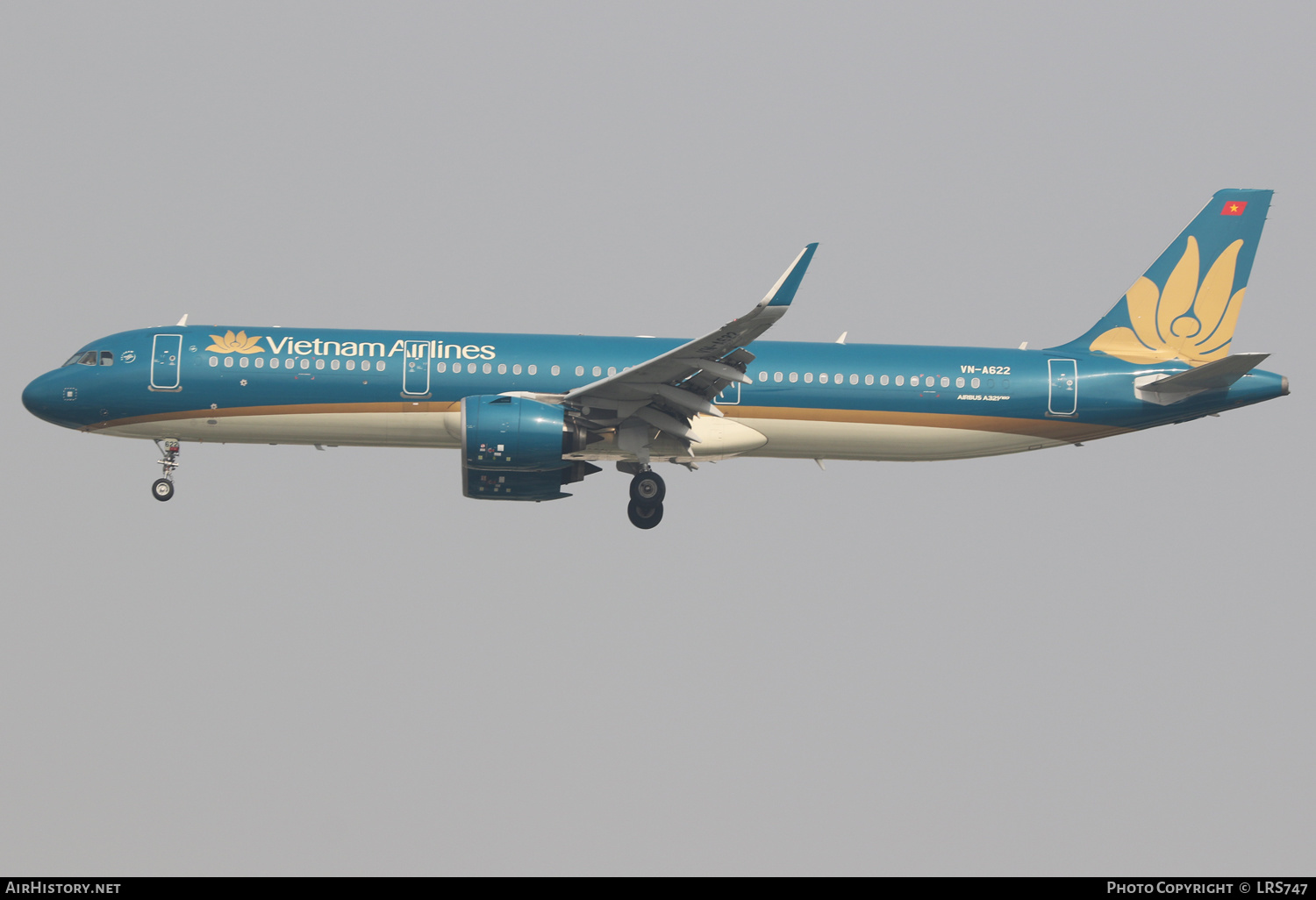Aircraft Photo of VN-A622 | Airbus A321-272N | Vietnam Airlines | AirHistory.net #645434