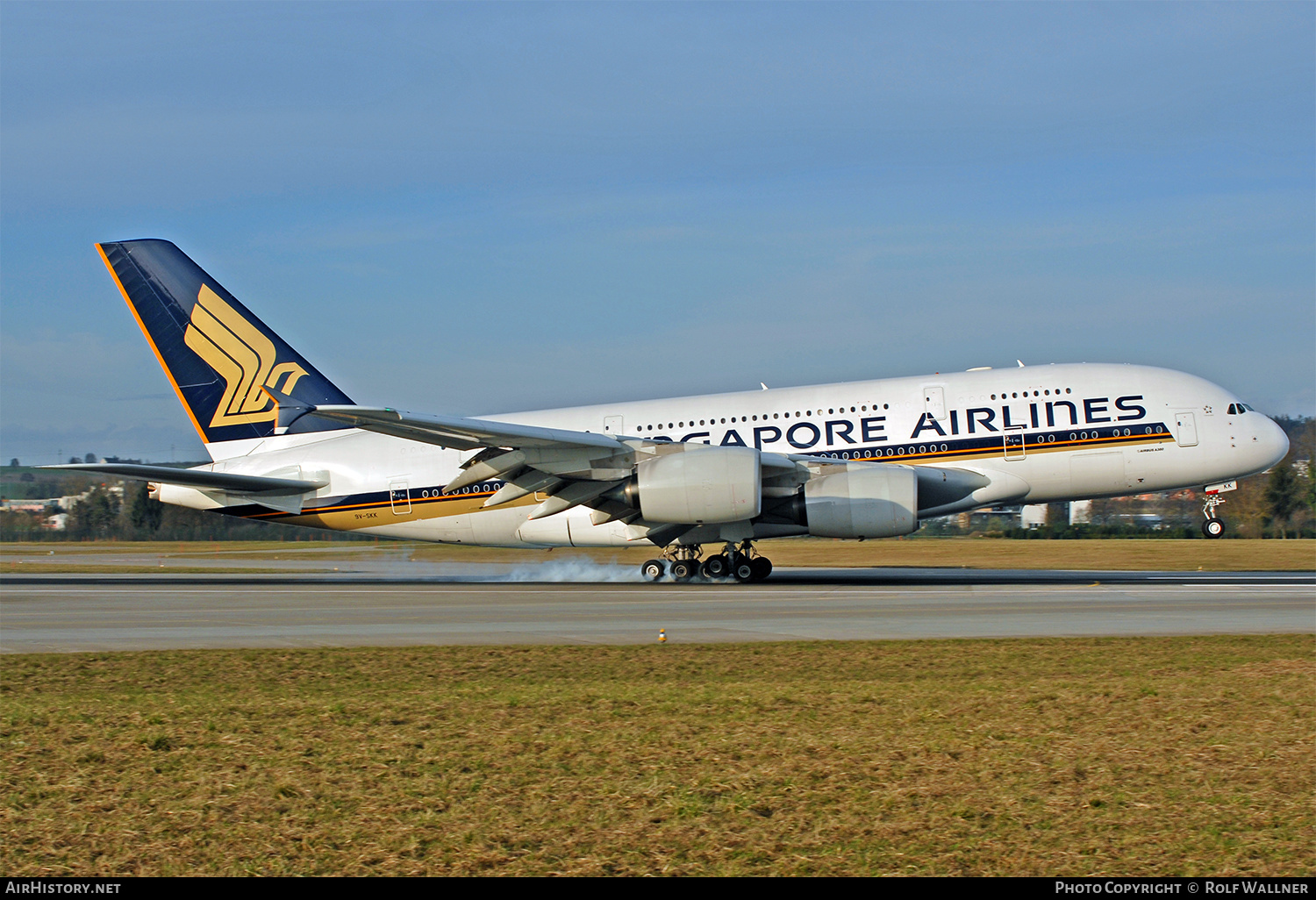 Aircraft Photo of 9V-SKK | Airbus A380-841 | Singapore Airlines | AirHistory.net #645440