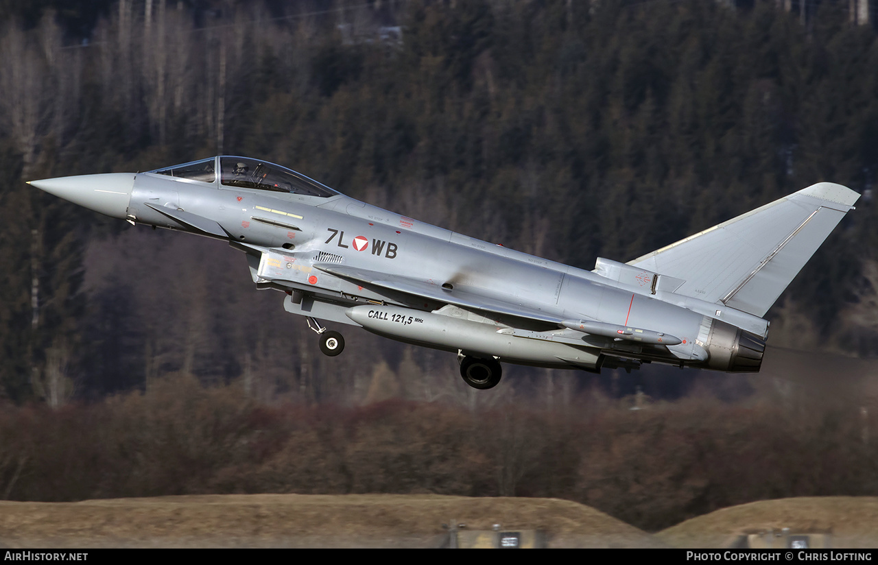 Aircraft Photo of 7L-WB | Eurofighter EF-2000 Typhoon S | Austria - Air Force | AirHistory.net #645452