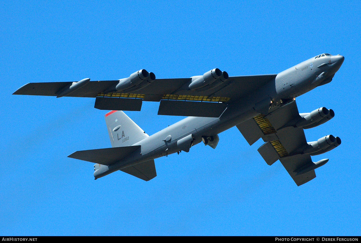 Aircraft Photo of 60-0052 / AF60-052 | Boeing B-52H Stratofortress | USA - Air Force | AirHistory.net #645466