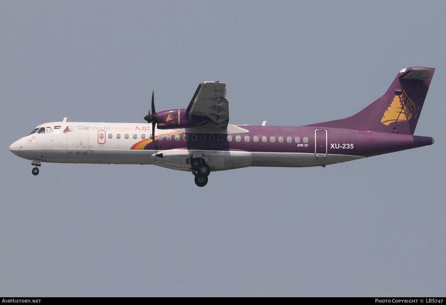 Aircraft Photo of XU-235 | ATR ATR-72-500 (ATR-72-212A) | Cambodia Angkor Air | AirHistory.net #645471