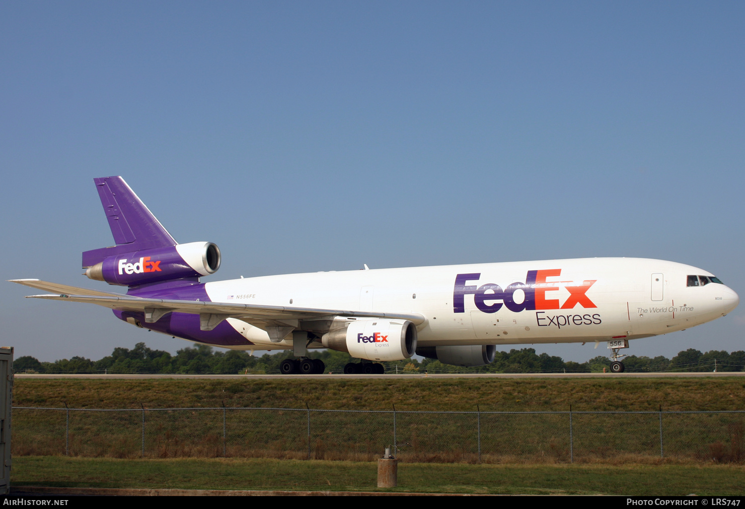 Aircraft Photo of N556FE | Boeing MD-10-10F | FedEx Express - Federal Express | AirHistory.net #645472