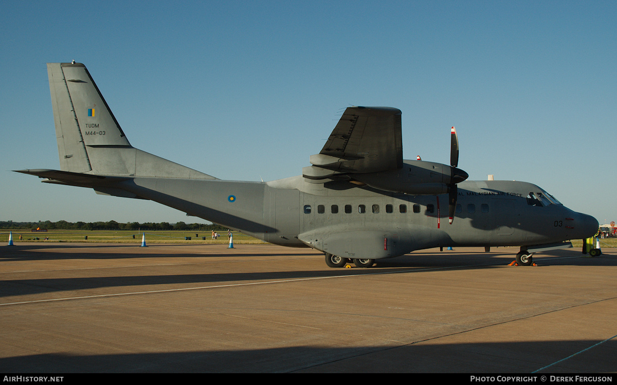 Aircraft Photo of M44-03 | CASA/IPTN CN235M-220 | Malaysia - Air Force | AirHistory.net #645476