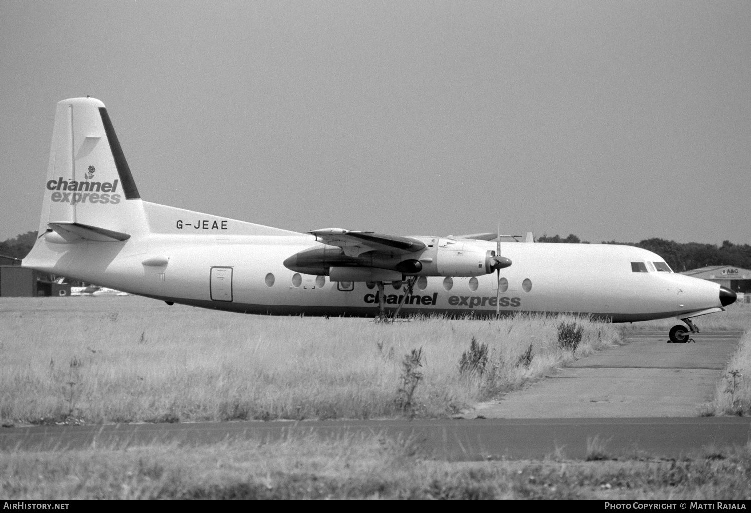 Aircraft Photo of G-JEAE | Fokker F27-500 Friendship | Channel Express | AirHistory.net #645487