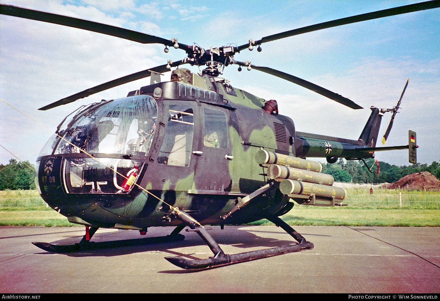 Aircraft Photo of 8708 | MBB BO-105P (PAH-1A1) | Germany - Army | AirHistory.net #645492