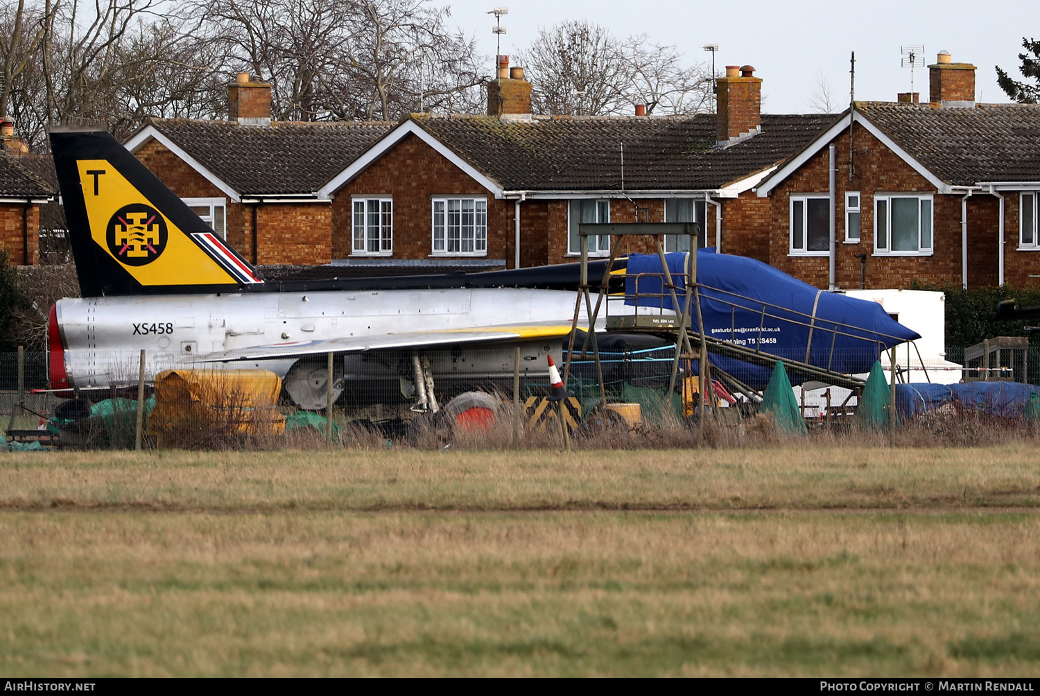 Aircraft Photo of XS458 | English Electric Lightning T5 | UK - Air Force | AirHistory.net #645505