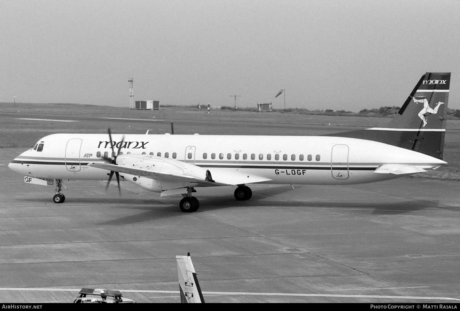 Aircraft Photo of G-LOGF | British Aerospace ATP | Manx Airlines | AirHistory.net #645508