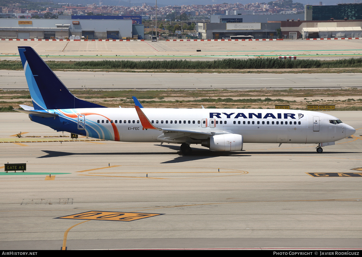 Aircraft Photo of EI-FEC | Boeing 737-8KN | Ryanair | AirHistory.net #645516