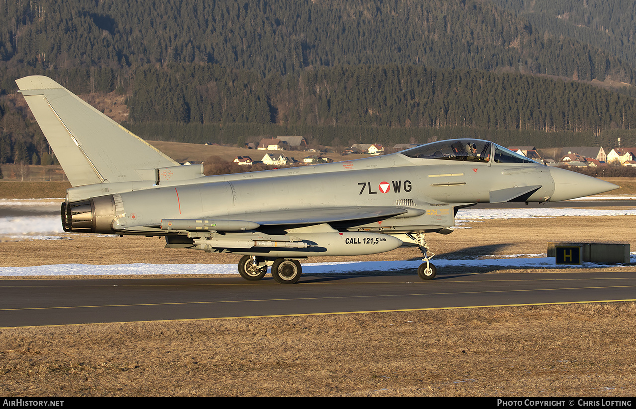 Aircraft Photo of 7L-WG | Eurofighter EF-2000 Typhoon | Austria - Air Force | AirHistory.net #645523