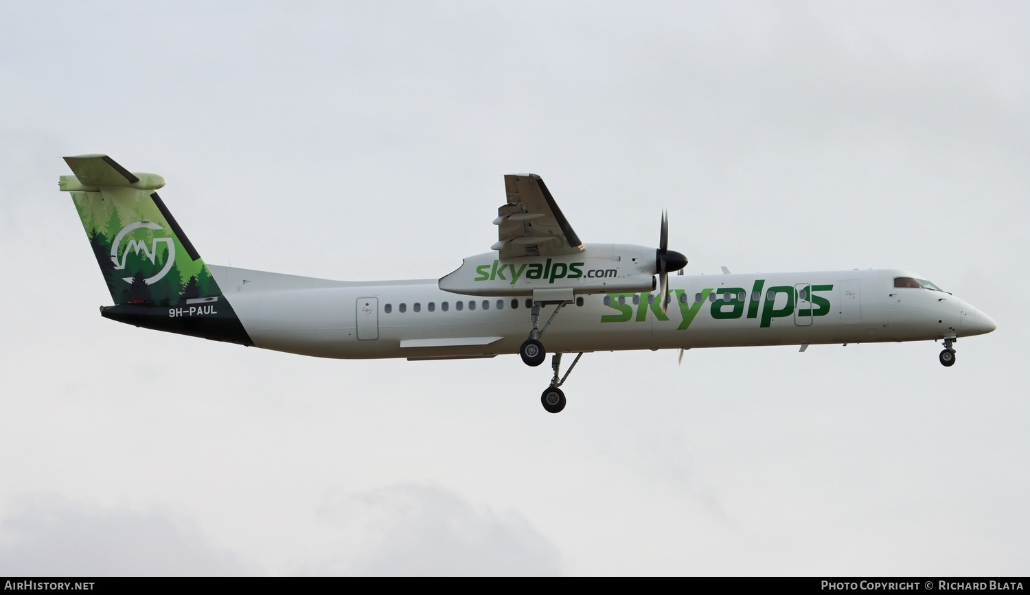 Aircraft Photo of 9H-PAUL | Bombardier DHC-8-402 Dash 8 | SkyAlps | AirHistory.net #645529