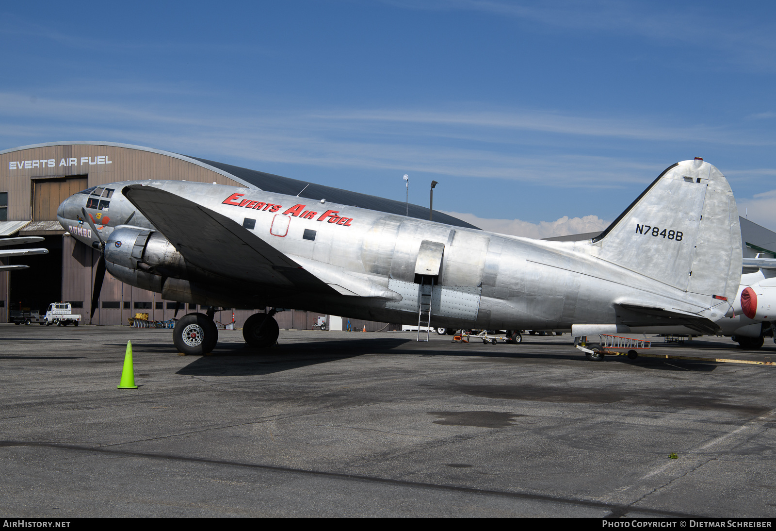 Aircraft Photo of N7848B | Riddle C-46R Commando Super 46C | Everts Air Fuel | AirHistory.net #645535