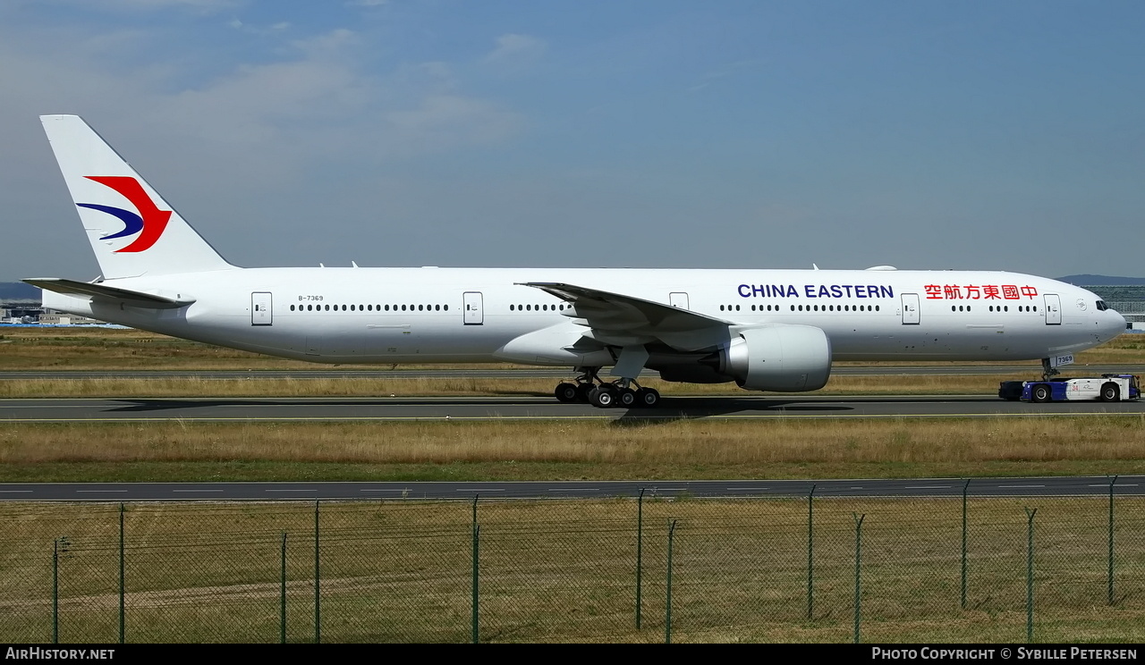 Aircraft Photo of B-7369 | Boeing 777-39P/ER | China Eastern Airlines | AirHistory.net #645543