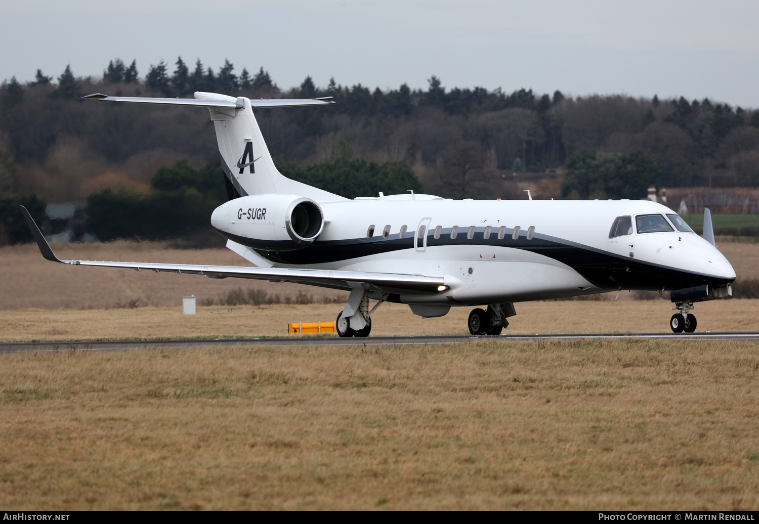 Aircraft Photo of G-SUGR | Embraer Legacy 650 (EMB-135BJ) | Alan Sugar | AirHistory.net #645545