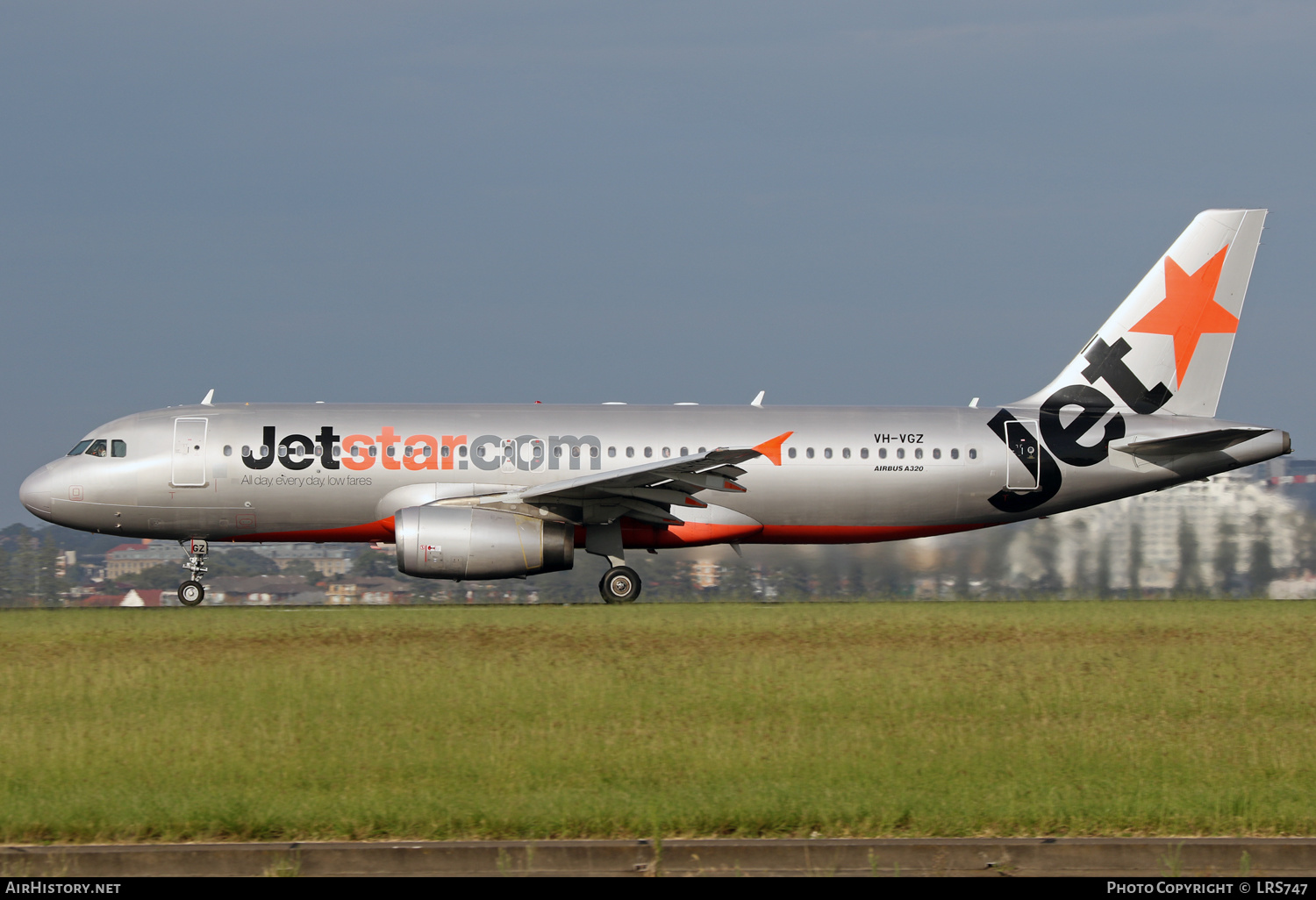 Aircraft Photo of VH-VGZ | Airbus A320-232 | Jetstar Airways | AirHistory.net #645559