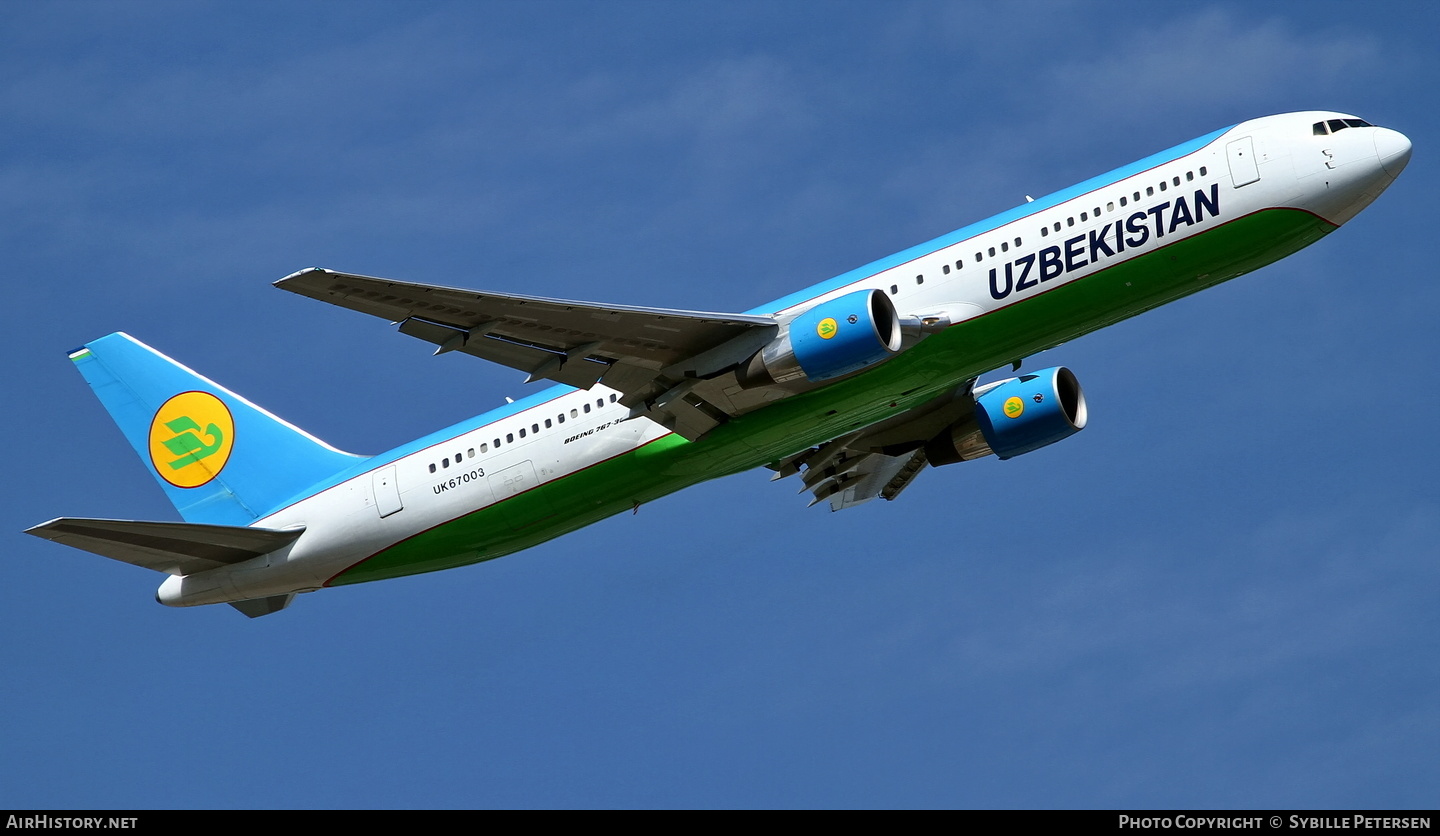 Aircraft Photo of UK67003 | Boeing 767-33P/ER | Uzbekistan Airways | AirHistory.net #645573