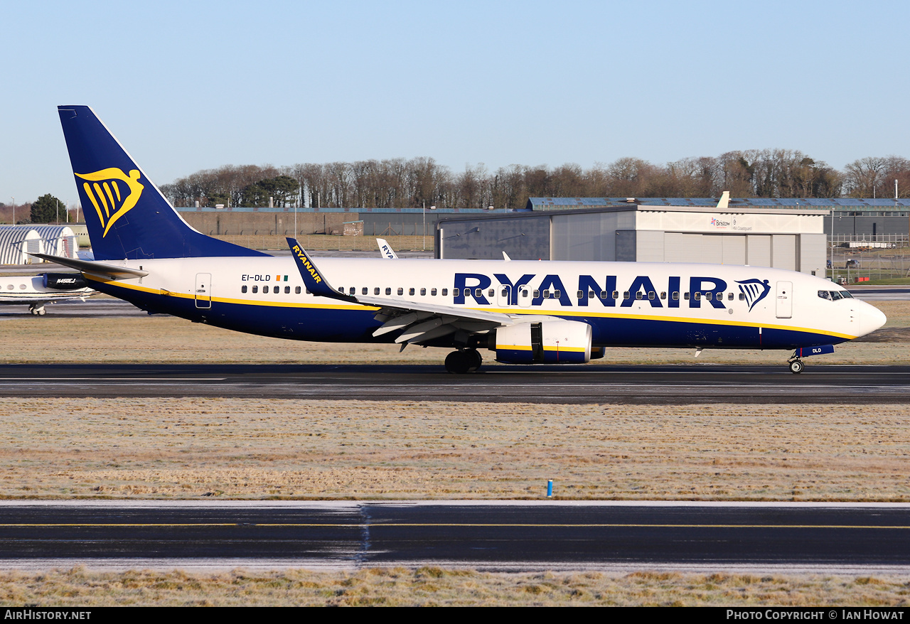 Aircraft Photo of EI-DLD | Boeing 737-8AS | Ryanair | AirHistory.net #645591