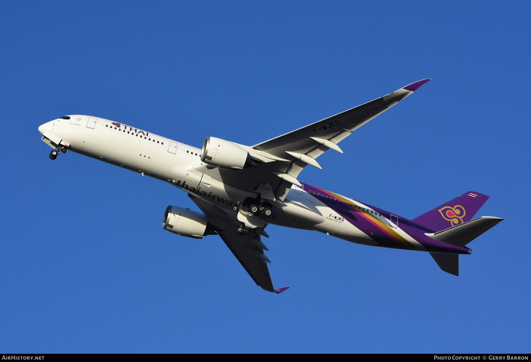 Aircraft Photo of F-WJKO | Airbus A350-941 | Thai Airways International | AirHistory.net #645601