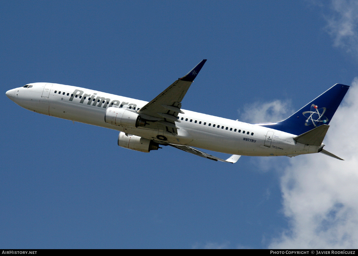 Aircraft Photo of N977RY | Boeing 737-86N | Primera Air | AirHistory.net #645602