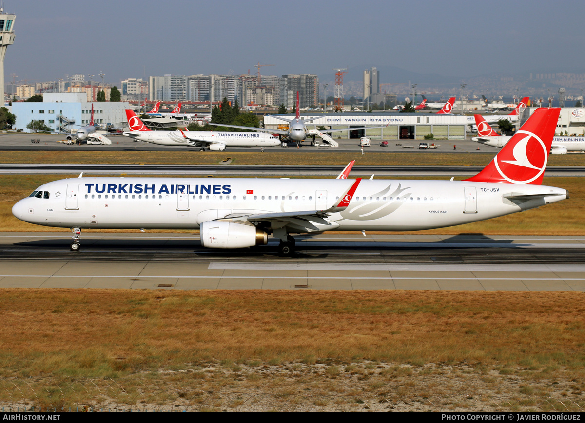 Aircraft Photo of TC-JSV | Airbus A321-231 | Turkish Airlines | AirHistory.net #645621
