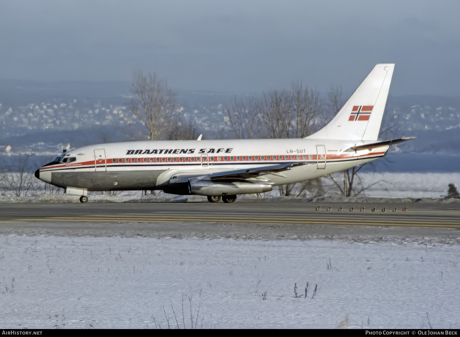 Aircraft Photo of LN-SUT | Boeing 737-205/Adv | Braathens SAFE | AirHistory.net #645638