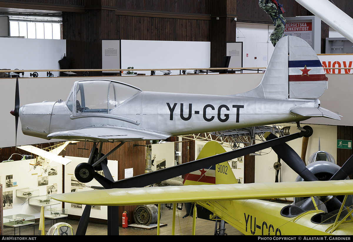 Aircraft Photo of YU-CGT | Utva BC-3 Trojka | Yugoslavia - Air Force | AirHistory.net #645645