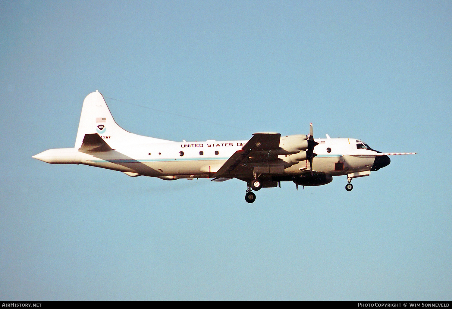 Aircraft Photo of N43RF | Lockheed WP-3D Orion | United States Department of Commerce | AirHistory.net #645660