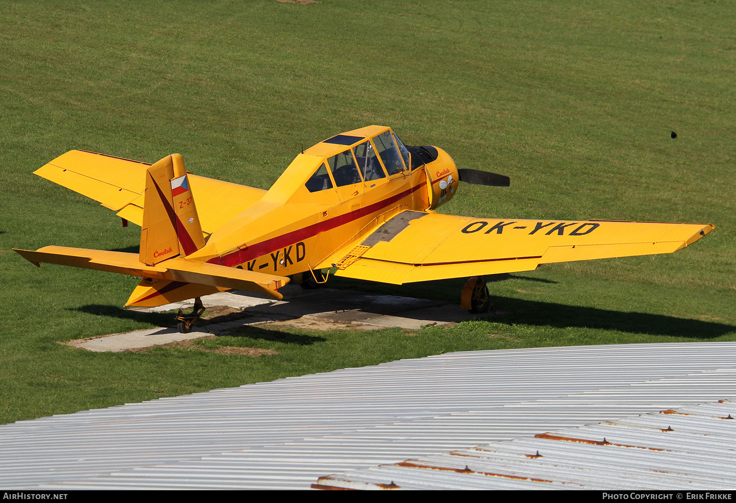 Aircraft Photo of OK-YKD | Zlin Z-37A-2 Cmelak | AirHistory.net #645663