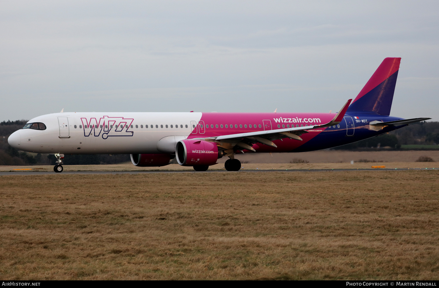 Aircraft Photo of 9H-WDT | Airbus A321-271NX | Wizz Air | AirHistory.net #645674
