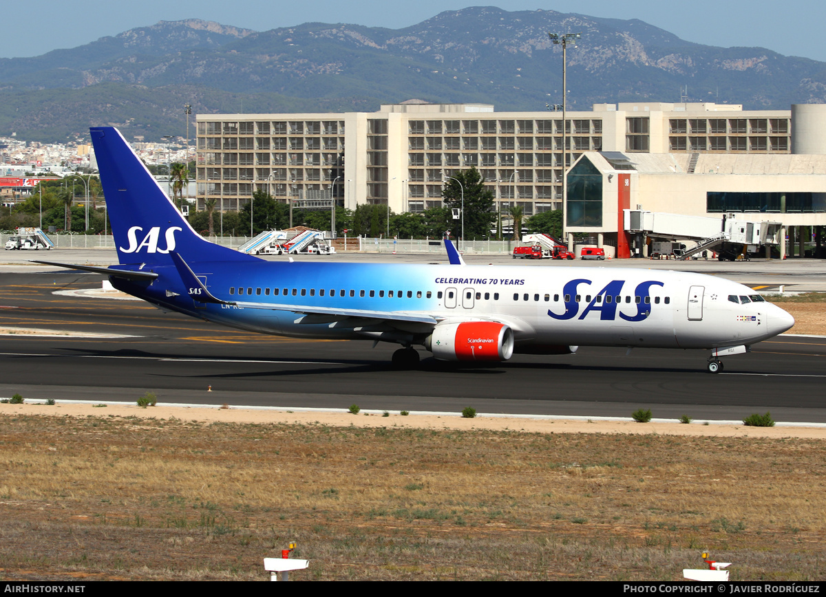 Aircraft Photo of LN-RGI | Boeing 737-86N | Scandinavian Airlines - SAS | AirHistory.net #645675