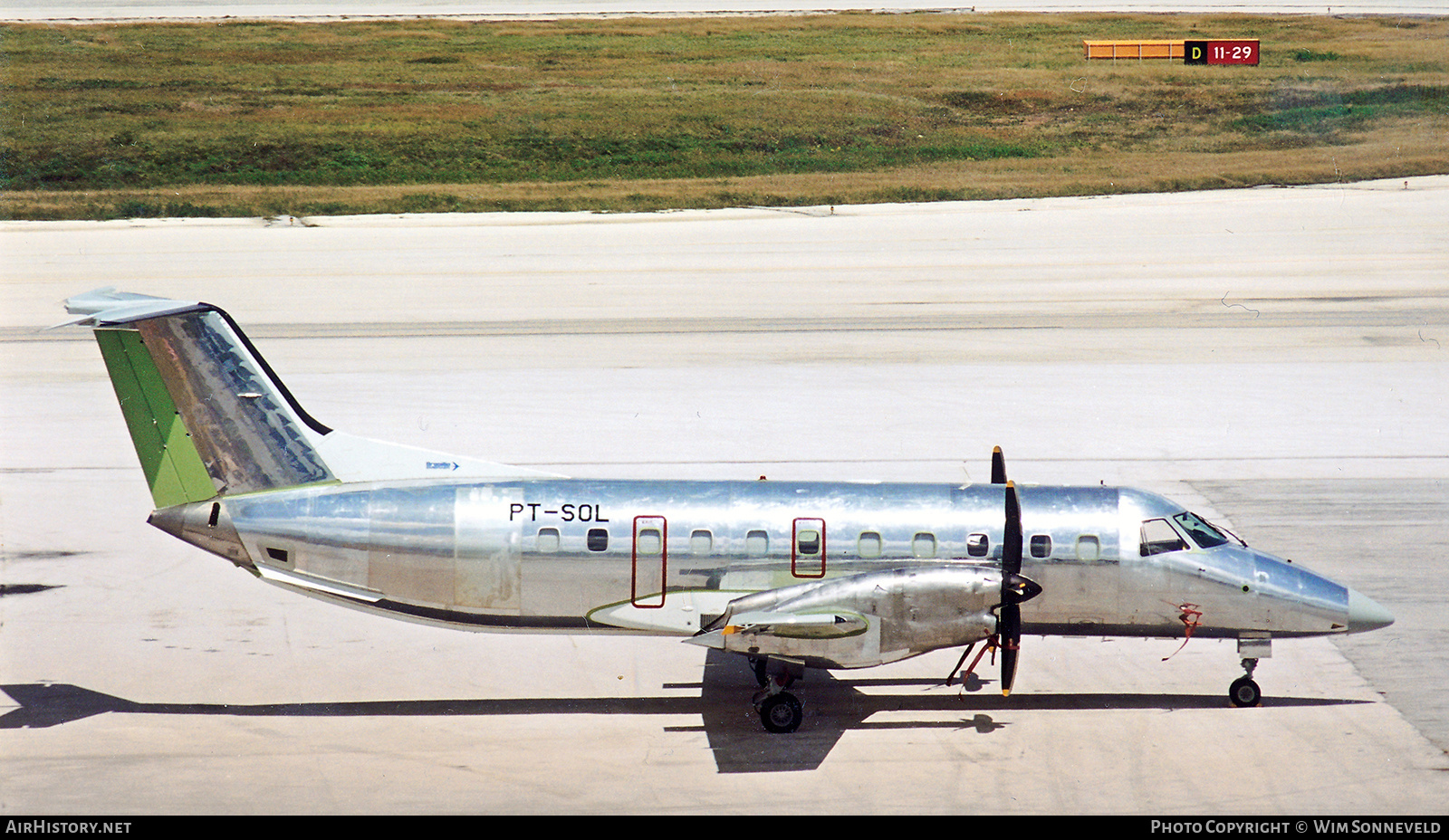 Aircraft Photo of PT-SOL | Embraer EMB-120ER Brasilia | AirHistory.net #645678