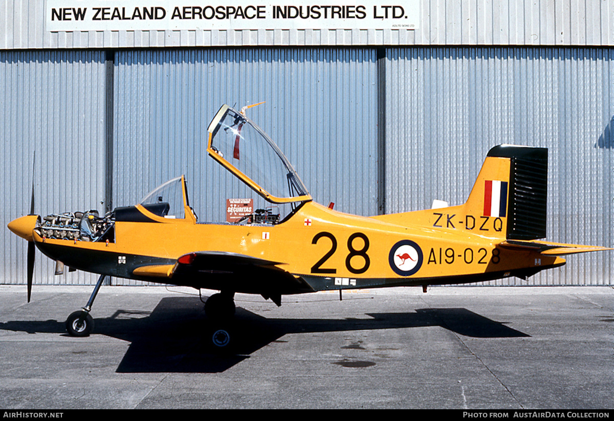 Aircraft Photo of ZK-DZQ / A19-028 | New Zealand CT-4A Airtrainer | Australia - Air Force | AirHistory.net #645724