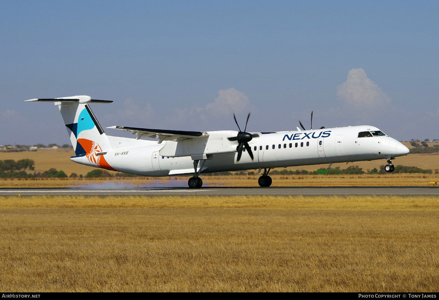 Aircraft Photo of VH-8XB | Bombardier DHC-8-402 Dash 8 | Nexus Airlines | AirHistory.net #645736