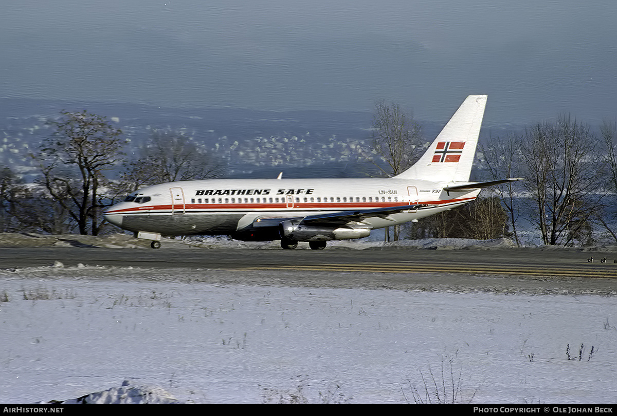 Aircraft Photo of LN-SUI | Boeing 737-205/Adv | Braathens SAFE | AirHistory.net #645742