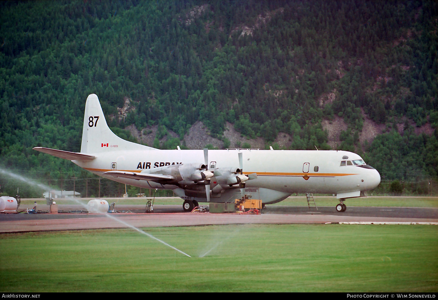 Aircraft Photo of C-FZCS | Lockheed L-188A(AT) Electra | Air Spray | AirHistory.net #645749