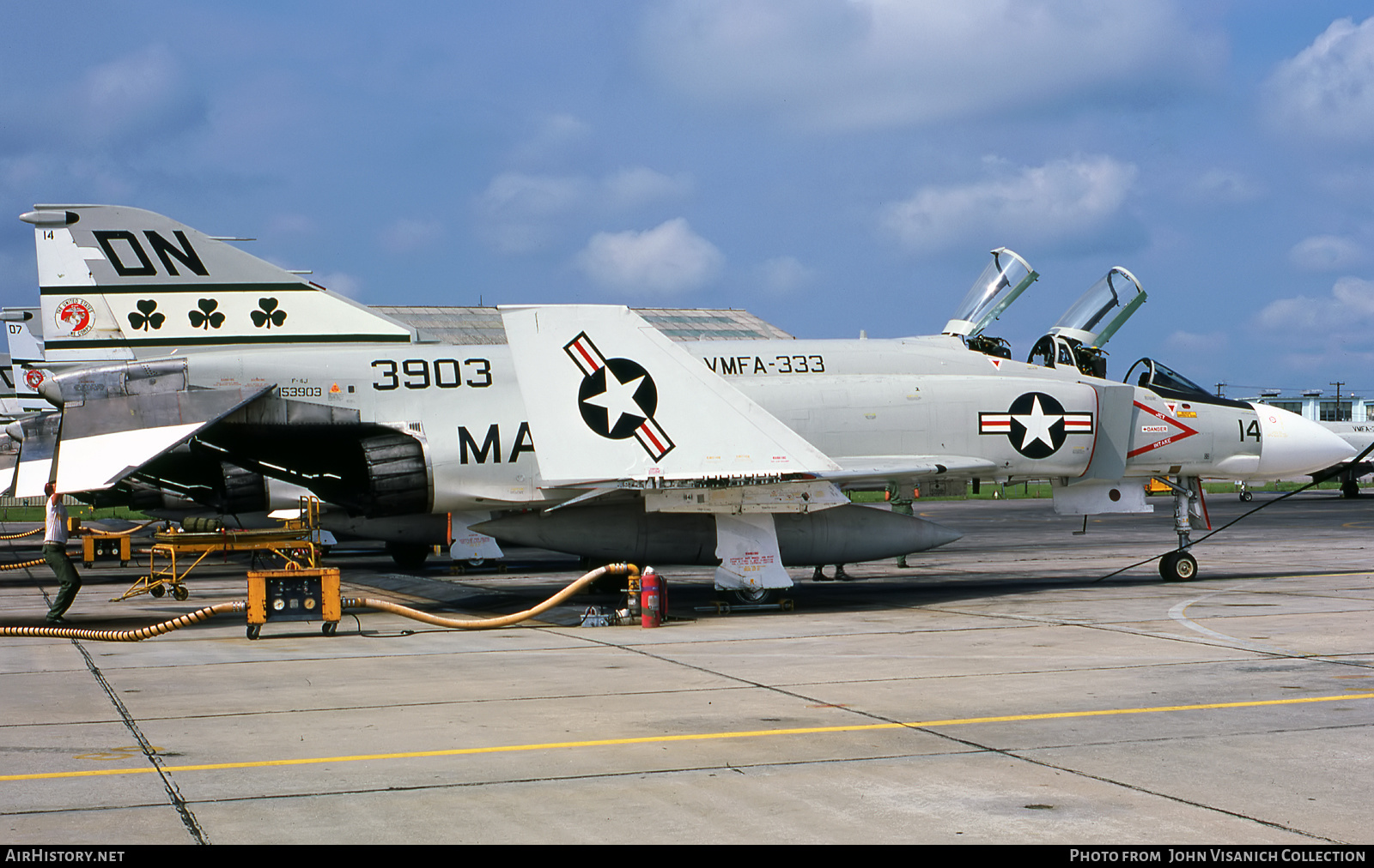 Aircraft Photo of 153903 / 3903 | McDonnell F-4J Phantom II | USA - Marines | AirHistory.net #645762