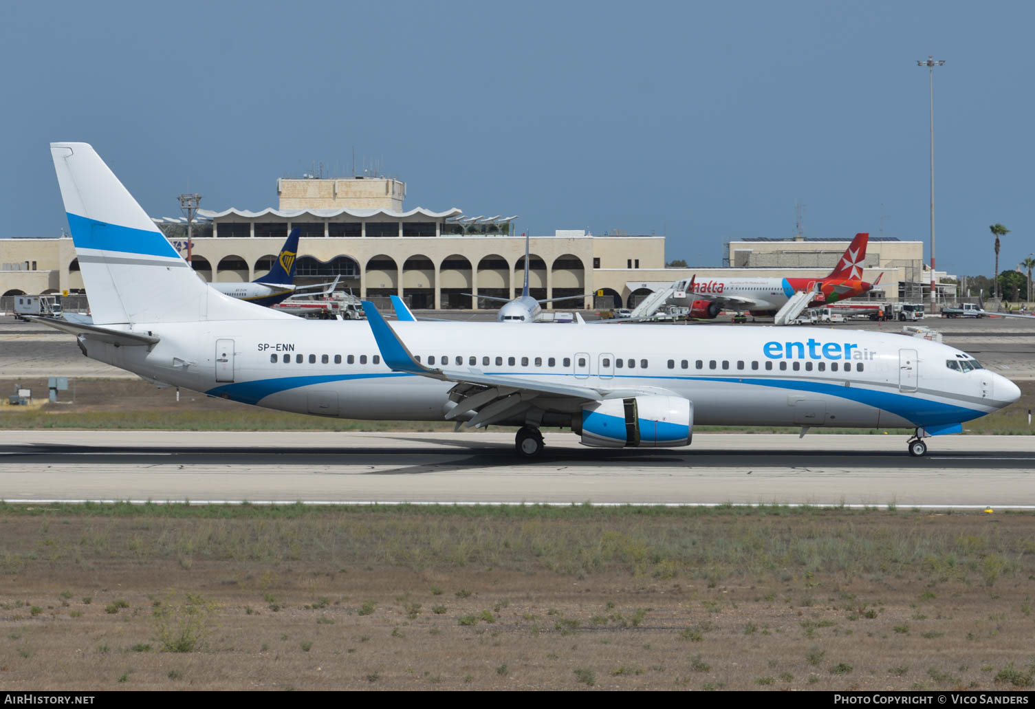 Aircraft Photo of SP-ENN | Boeing 737-8CX | Enter Air | AirHistory.net #645767