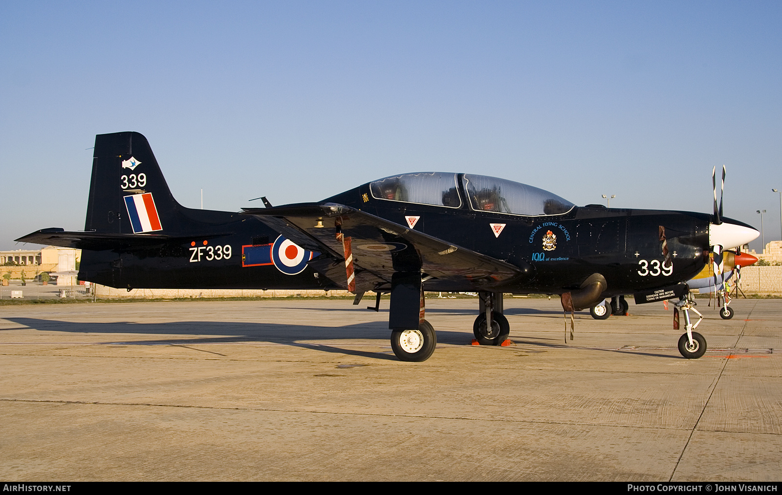 Aircraft Photo of ZF339 | Short S-312 Tucano T1 | UK - Air Force | AirHistory.net #645782