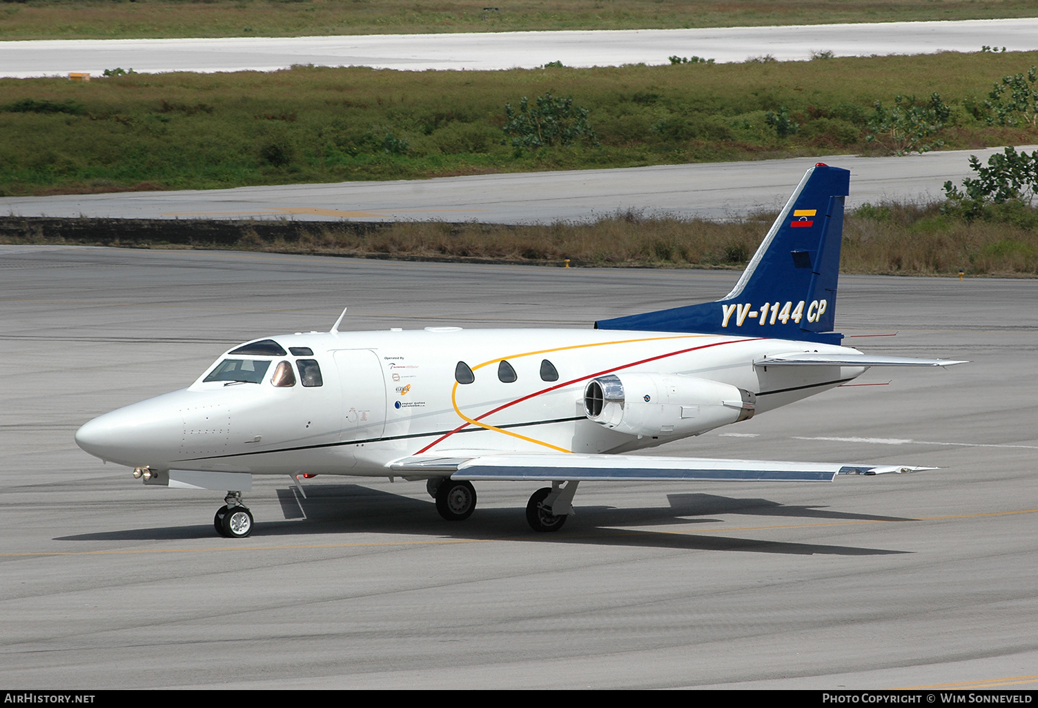 Aircraft Photo of YV-1144CP | North American Rockwell NA-282 Sabreliner 40A | Aserca Airlines | AirHistory.net #645799