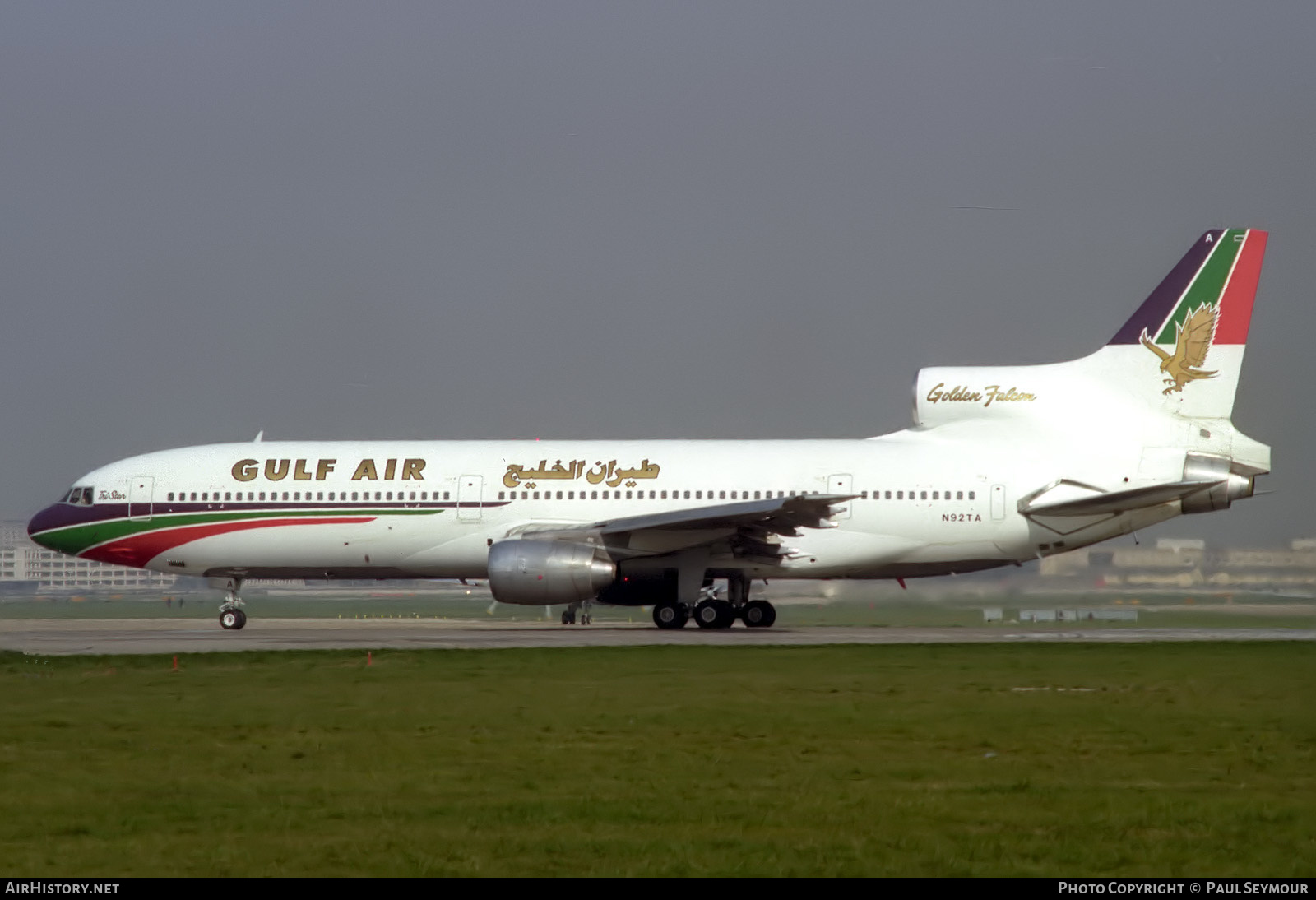 Aircraft Photo of N92TA | Lockheed L-1011-385-1-15 TriStar 200 | Gulf Air | AirHistory.net #645806