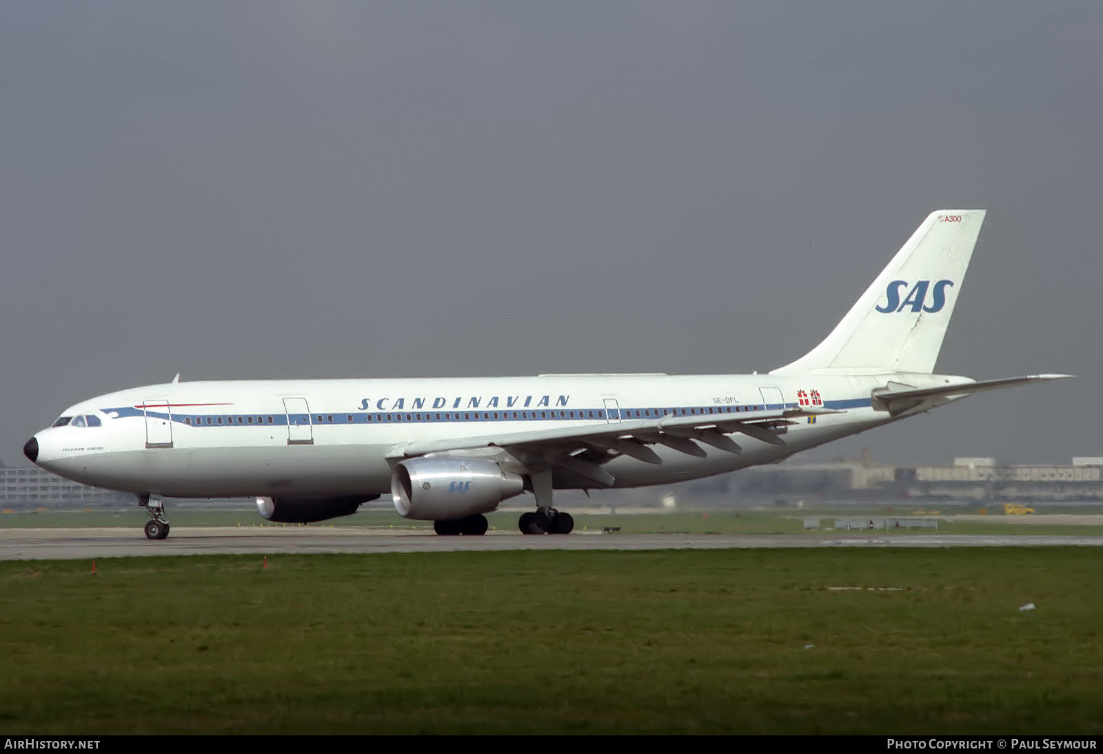 Aircraft Photo of SE-DFL | Airbus A300B2-320 | Scandinavian Airlines - SAS | AirHistory.net #645817