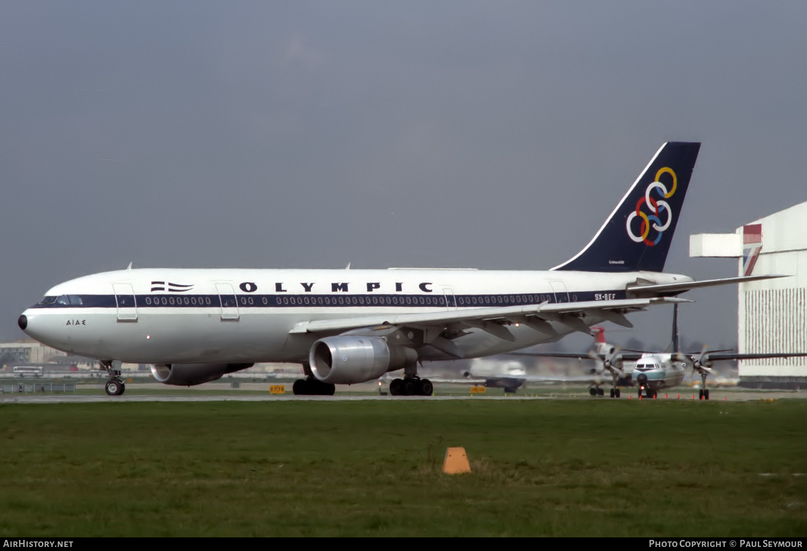 Aircraft Photo of SX-BEF | Airbus A300B4-103 | Olympic | AirHistory.net #645826