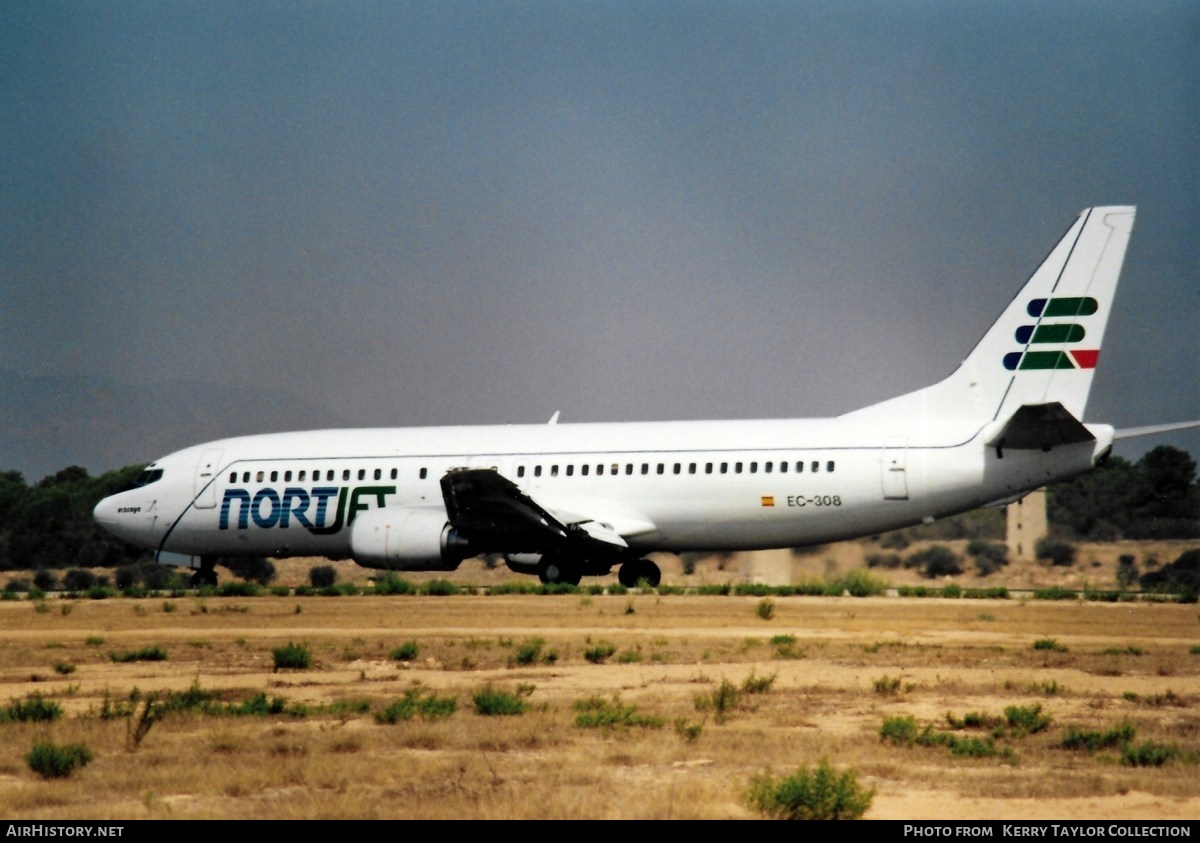 Aircraft Photo of EC-308 | Boeing 737-4Y0 | Nortjet | AirHistory.net #645847