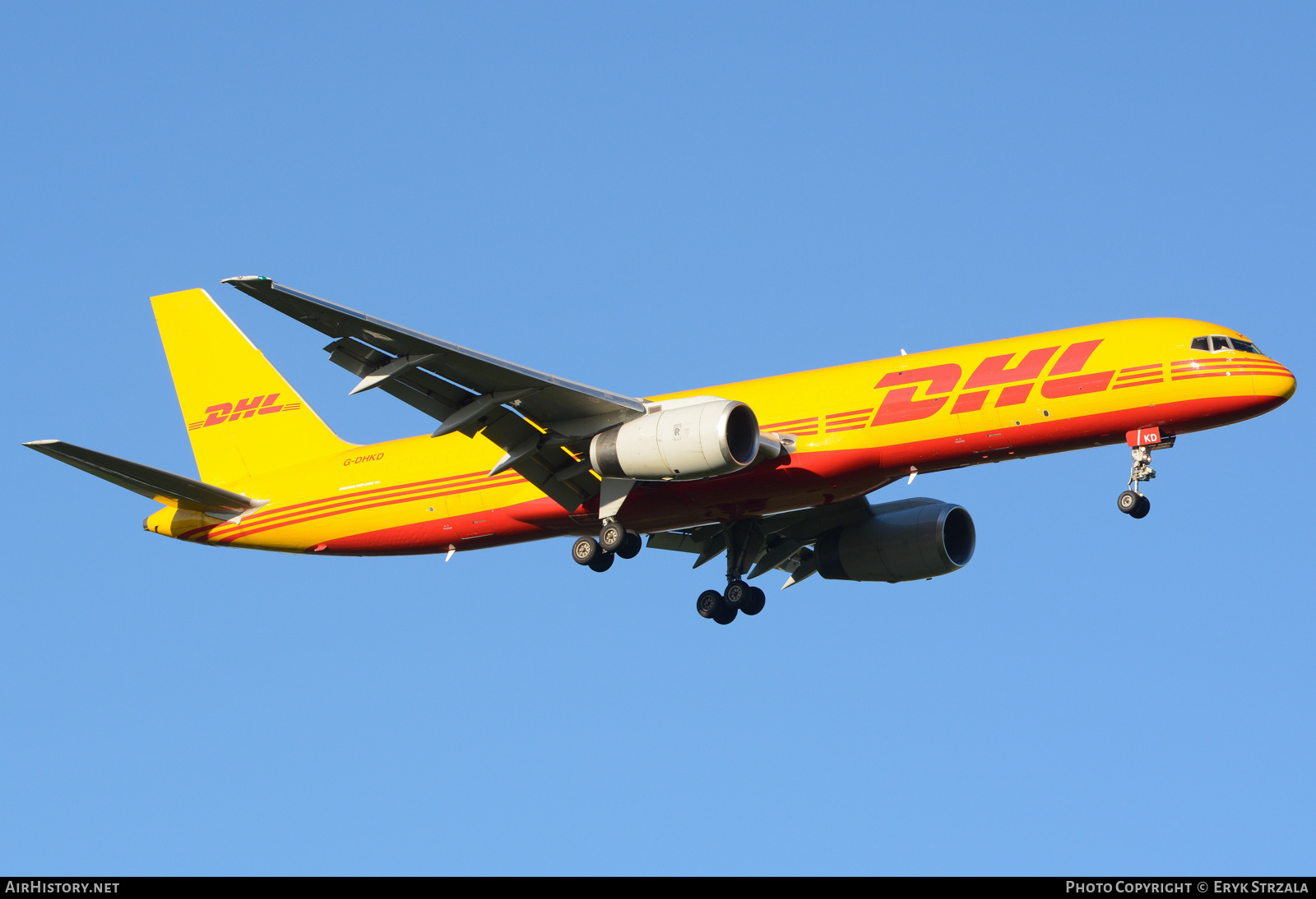 Aircraft Photo of G-DHKD | Boeing 757-23N(PCF) | DHL International | AirHistory.net #645851
