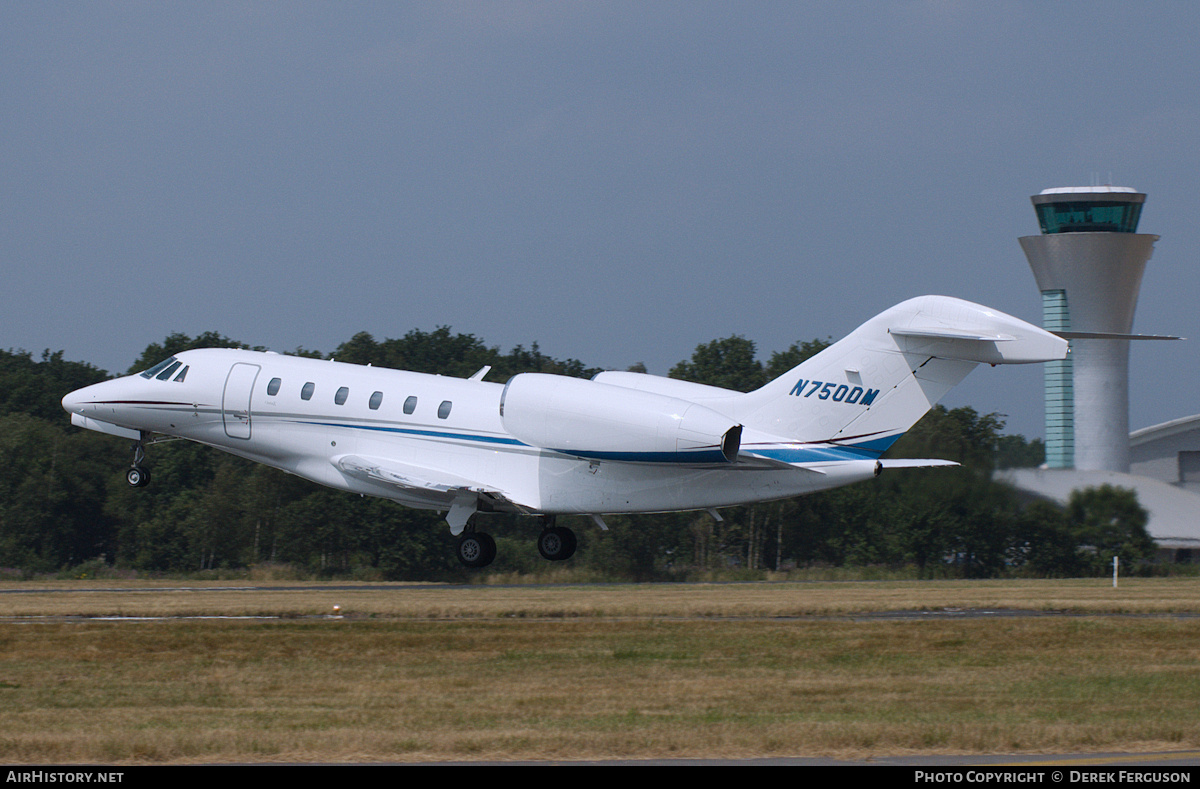 Aircraft Photo of N750DM | Cessna 750 Citation X | AirHistory.net #645861