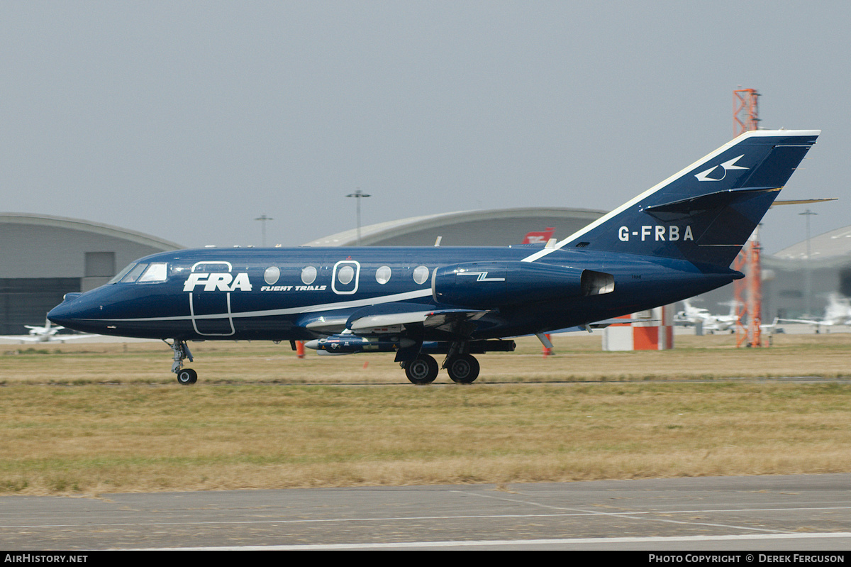 Aircraft Photo of G-FRBA | Dassault Falcon 20C | FRA - FR Aviation | AirHistory.net #645871