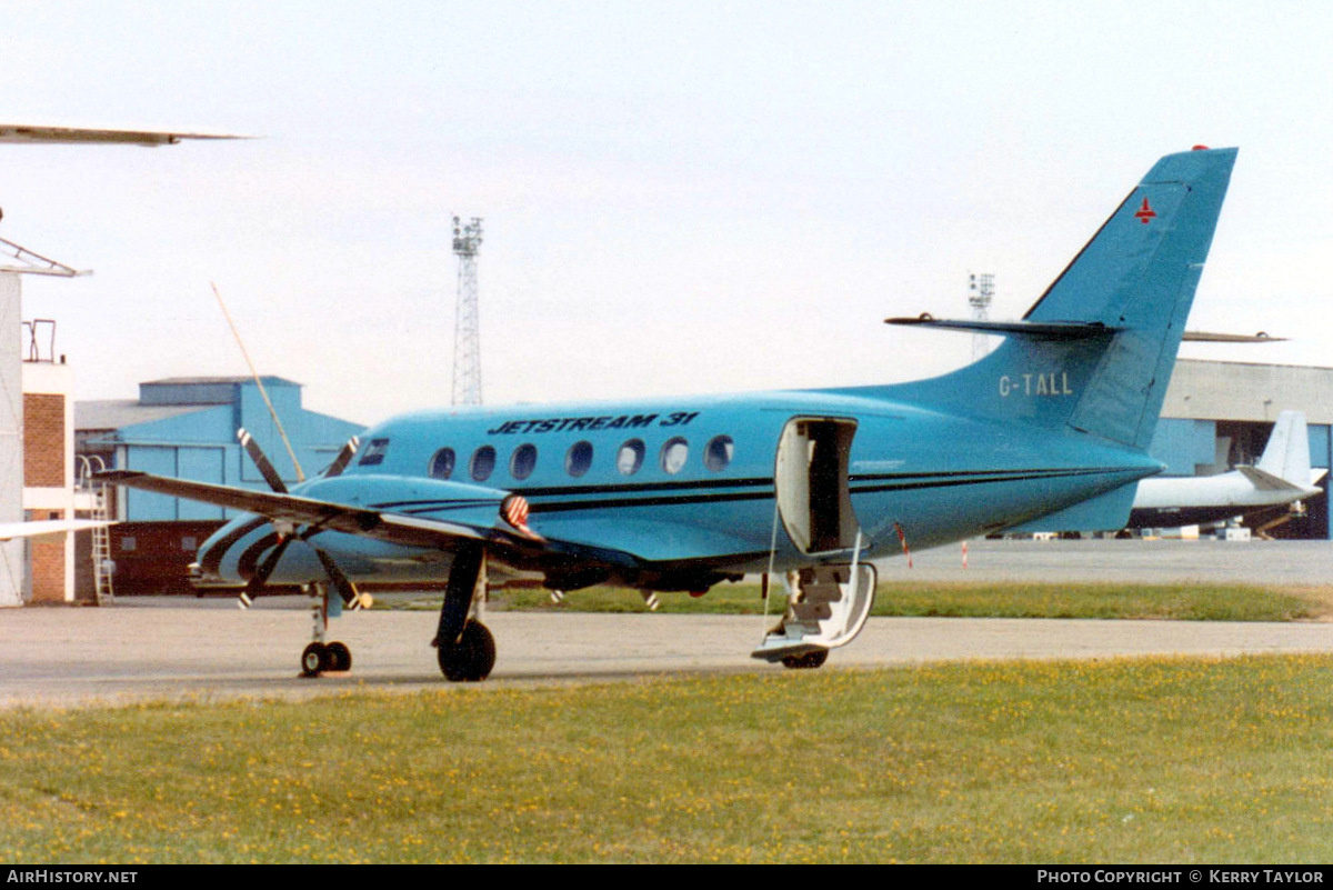 Aircraft Photo of G-TALL | British Aerospace BAe-3102 Jetstream 31 | British Aerospace | AirHistory.net #645883